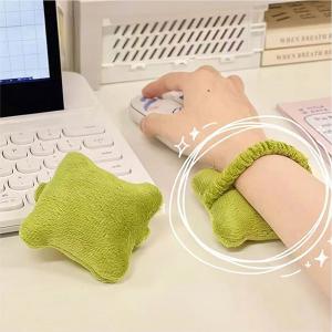 편안한 베개 모양 손목 쿠션