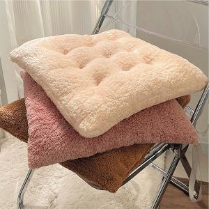 부드러운 겨울 방석 사무실 직장인 학생 의자 쿠션